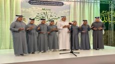 انطلاق مسابقة الغدير الإنشادية في مزار صافي صفا (رضوان الله تعالى عليه )